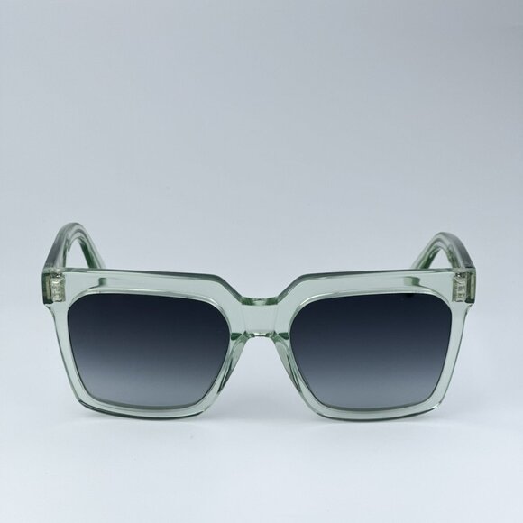 Celine CL4055IN 93B BRAND NEW Sunglasses Transparent Green Gradient Smoke Women - Picture 4 of 10